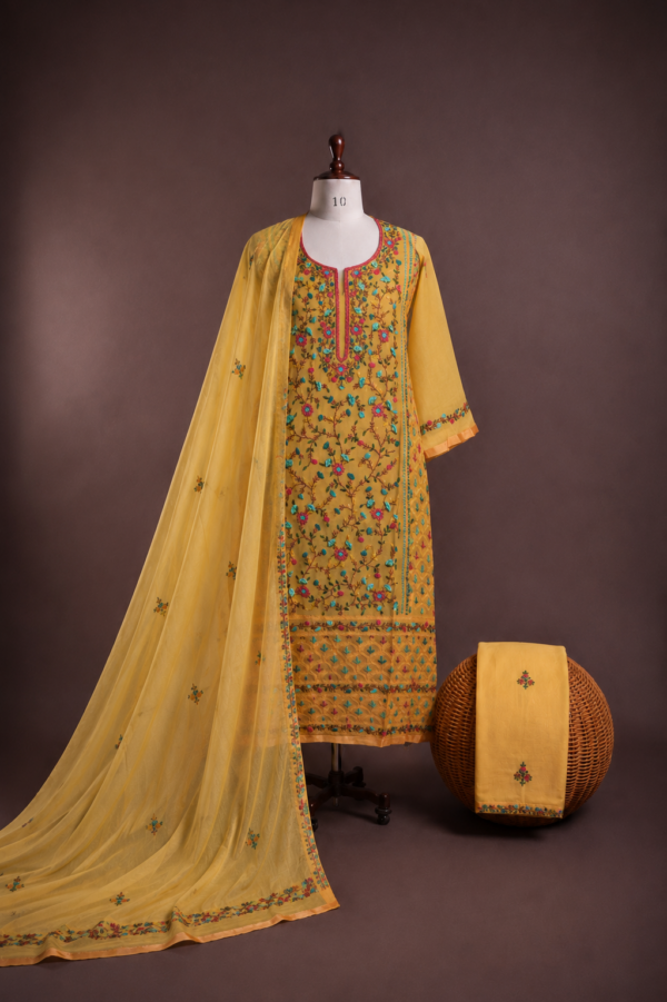 Premium Full Jaal Hand Embroidered Georgette Suit for Women
